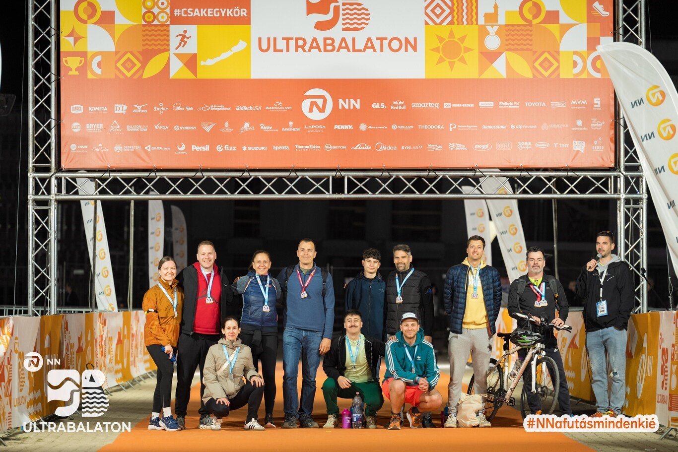 OAH futócsapata az Ultrabalatonon