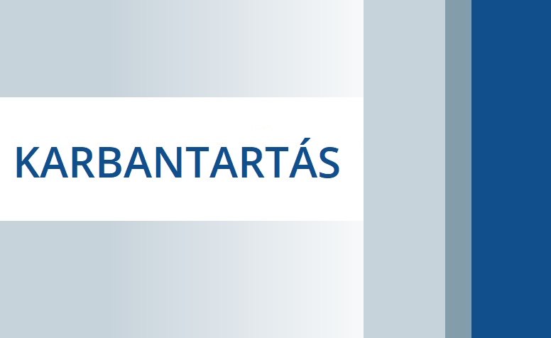 Karbantartás